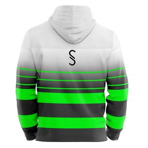 Sweats à capuche 100% polyester sublimé unisexe pour hommes haut de gamme Impression numérique personnalisée Motifs vibrants pour l'hiver - Product Image 6