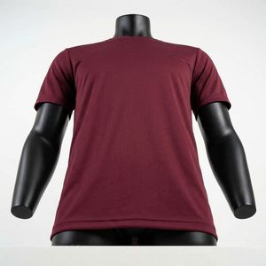 เสื้อยืดผู้ชายแห้งเร็ว ระบายอากาศดี คอกลม แขนสั้น สำหรับเล่นกีฬา สกรีนโลโก้ได้ ใส่ออกกำลังกาย ฝึกซ้อม - Product Image 5