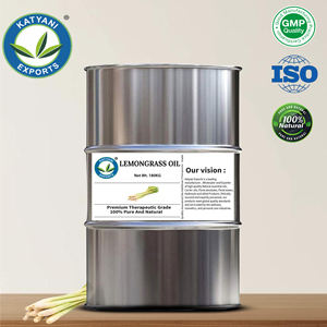 Fresh <b>Essential</b> <b>Oil</b> 2 KG Lemongrass(Cymbopogon Flexuosus) Steam Distilled <b>Oil</b>- Katyani Exports Wholesale Manufacturer From India - Product Image 3