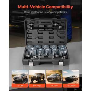 Kit di Riparazione Auto 27 Pezzi, Set di Estrattori e Inseritori per Boccole in Acciaio, Compatibile con Motori LCV e HGV, con Valigetta - Product Image 2