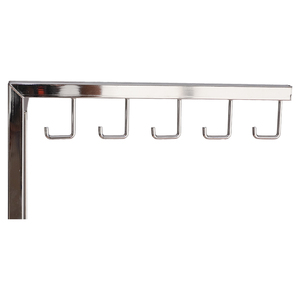 Porte-vêtements métallique de luxe pliable et robuste, portable, sur pied, pour affichage en magasin, fabrication OEM, fabriqué au Vietnam - Product Image 6