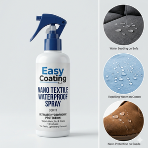 Spray Impermeabilizante Nano Textil de Easy Coating LLC, Revestimiento Líquido de 300 ml para Telas, Gamuza y Muebles - Product Image 2