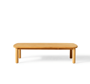 Table à manger en teck massif, style tropical, pour extérieur, jardin, terrasse, balcon, villa, hôtel, résistant aux intempéries - Product Image 4