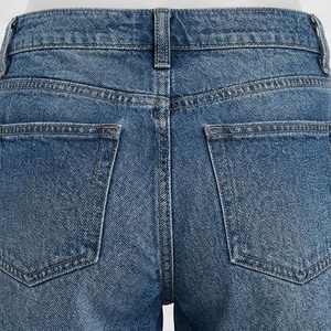 Shorts de Mezclilla para Mujer, Personalizables, Transpirables, con Bolsillos con Botones, Casuales, de Alta Calidad, Moda Veraniega, Estilo Urbano - Product Image 5