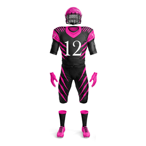 Nouvelle tenue de football américain style jeunesse, design tendance, en vente au prix de gros, 100% haute qualité, uniforme de football américain personnalisé. - Product Image 5