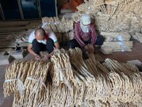Batteur à tapis en rotin écologique 75 cm, artisanal en roseau, pour le dépoussiérage, outil traditionnel, fabricant vietnamien