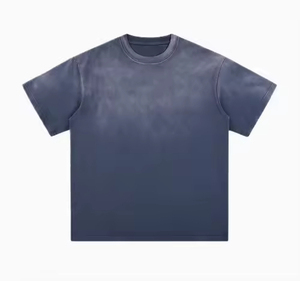 Vêtements d'été pour hommes, ensembles de t-shirts et shorts, 100% coton, écologiques, respirants, pour jeunes et adultes, décontractés, personnalisés, OEM, vente en gros - Product Image 5