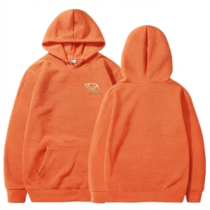 Sudadera con Capucha Unisex al por Mayor, Color Sólido, Poliéster, Cortavientos, Ligera, Informal, Chaqueta de Calle para Otoño - Product Image 2