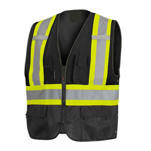 Chaleco de seguridad de alta resistencia con costuras reforzadas para personal de minería, fábrica y almacén - Product Image 1