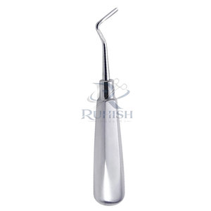 Élévateurs manuels en acier inoxydable pour racines, avec poignées ergonomiques, réutilisables et légers, pour les cliniques dentaires et les procédures buccales - Product Image 5