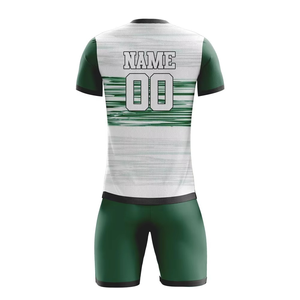 Maillots de football personnalisés avec logo DIY, ensemble respirant à manches courtes pour hommes adultes, tenues d'entraînement pour équipes de football - Product Image 5
