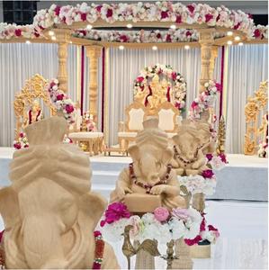 Lujosa boda hindú Ashika Mandap Londres encantadora Ceremonia de boda india Arya Mandap gran boda hindú Avni Mandap EE. UU. - Product Image 5