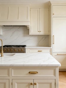 MiyaStone - Losa de Cuarzo Blanco Calacatta Impresa en 3D para Proyectos Residenciales, Venta al por Mayor - Product Image 4