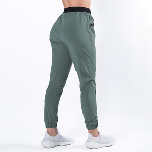High Quality OEM Custom Logo Oversized Wide Leg Jogger With Polyester Women's Sweatpants Women's Pants & <b>Trousers</b> - Product Image 2
