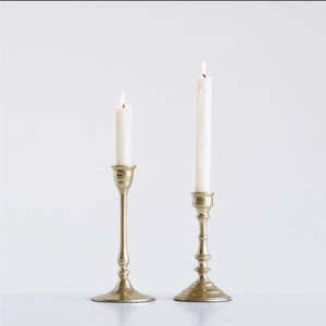 Luxury Handcrafted Hammered <b>Brass</b> <b>Candlestick</b> Holder Antique Gold Taper Candle Stand For Modern Wedding Decor Hotel Tableware - Product Image 5
