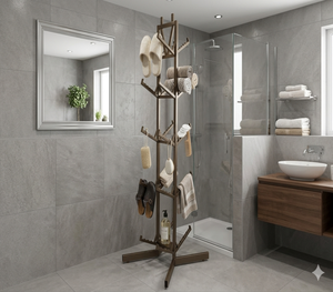 Étagère de présentation métallique multi-niveaux robuste avec bras inclinables réglables pour les magasins, les supermarchés et les salles d'exposition - Product Image 1