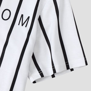 Camiseta de Alta Calidad, Servicio OEM, Fabricante, Nueva Camiseta de Cuello Redondo, Corte Ajustado, 100% Algodón, para Hombre, con Impresión de Logotipo Personalizado - Product Image 4