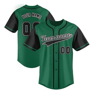 Custom Heat-Transfer Printed 100% Polyester Baseball Jerseys Anti-UV Custom Embroidered Logo Number for Baseball Jersey - Product Image 6