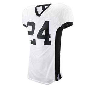 Cheap Price Fully Sublimated American Football Uniform Set Latest Designs Wholesale 100% Polyester Quick Dry Custom Team Uniform - Product Image 3