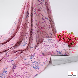 Tissu en velours imprimé multicolore de luxe pour robes de mode, vêtements, textiles de maison, OEM, ODM, textile sur mesure - Product Image 2