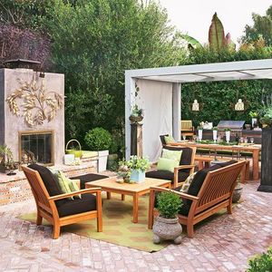 Big Sale- Outdoor Wooden Dining Chair <b>Table</b> Sets <b>Garden</b> Wholesale Cheap Price Wooden Dining Chair <b>Table</b> Set - Product Image 2