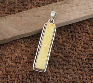 Pendentif en pierre précieuse Druzy jaune étincelant en forme d'anneau, en argent sterling 925, charme géode vintage, collier unisexe pour anniversaire - Product Image 5