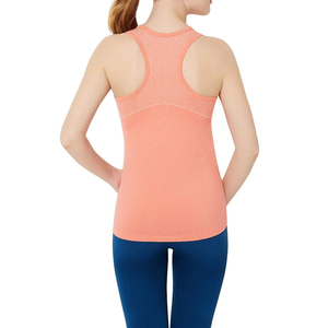 Débardeur athlétique rose pour femme, séchage rapide, évacuation de l'humidité, option logo personnalisé, 100% coton, débardeurs pour femme - Product Image 3