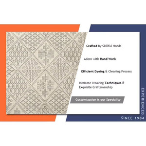 Alfombra de interior de algodón 100% del fabricante superior, bordado de diseño moderno, el mejor precio de mercado para uso en la oración del hogar, juegos de alfombras de área Premium - Product Image 5