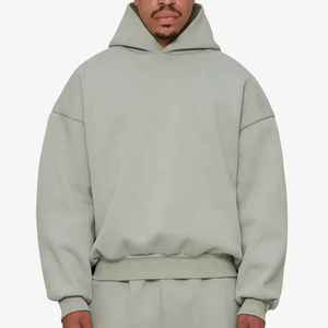Sweat à capuche unisexe personnalisé avec logo brodé, impression, 260 g/m², cordon de serrage, sweat à capuche de haute qualité, sweat à capuche tendance pour homme - Product Image 2