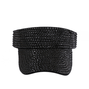 Unisex Sports Rhinestone Visor Cap Adjustable Sun Lightweight Summer Outdoor Running Tennis Golf Beach Fishing Travel Cycling - Product Image 3