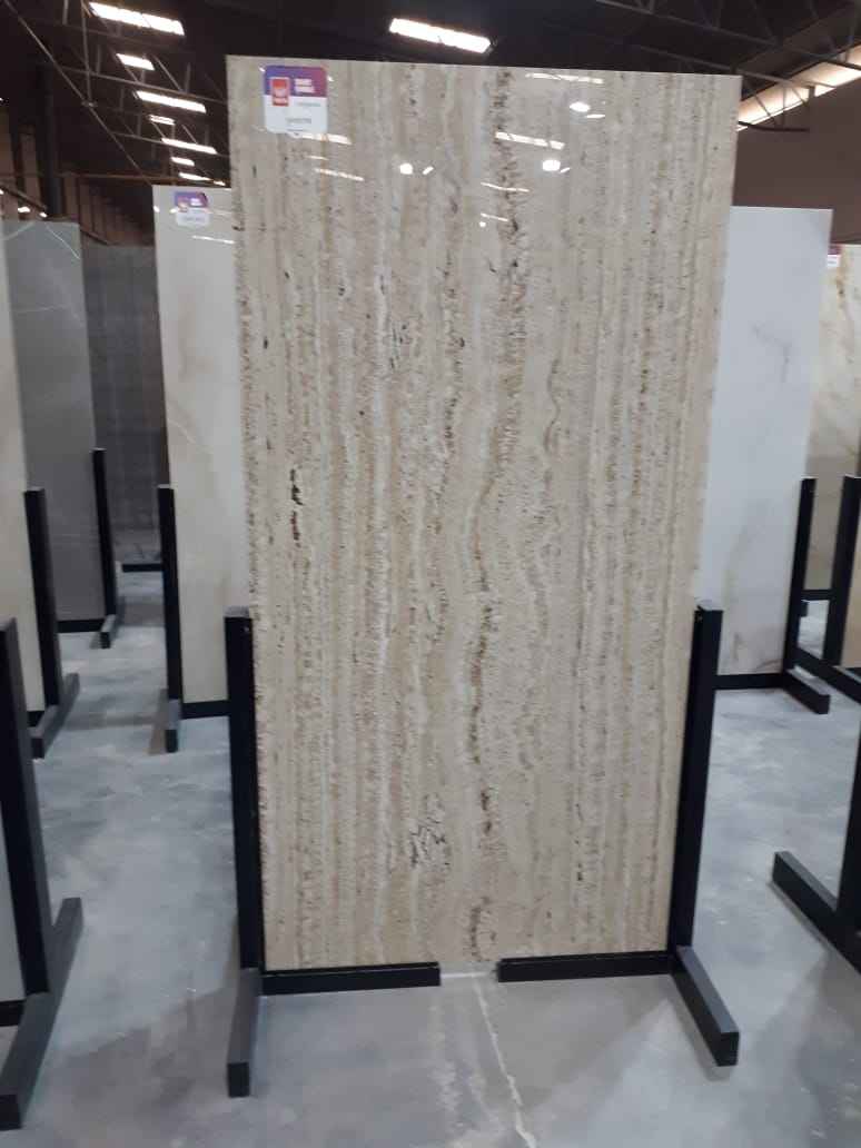 Beige avec motif de veines linéaires