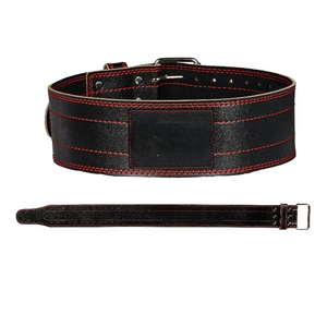 Cinturón de Cuero 100% de la Mejor Calidad con Hebilla Ajustable para Levantamiento de Pesas, Ropa y Accesorios de Gimnasio, 4 Pulgadas de Ancho, 6 mm de Grosor - Product Image 2