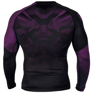 Haut de bain à manches longues pour homme, blanc, en spandex et polyester, à séchage rapide, pour activités aquatiques - Product Image 4