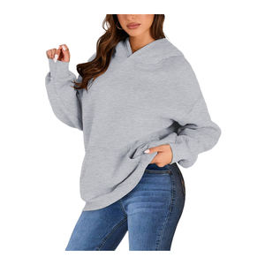 Sweat-shirt ample personnalisé en coton épais, avec épaules tombantes élégantes et une sensation confortable pour un usage quotidien. - Product Image 1