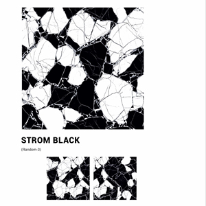 Carreaux de porcelaine modernes de luxe, finition brillante, format 600x600, grand format, pour sols et murs, pour projets résidentiels et hôteliers - Product Image 1