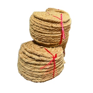 Hot Item Product PALM MAT / COIR ROPE Best Size 100m, 200m Seaworthy Construction: High-Quality Coir Rope Export - Product Image 1