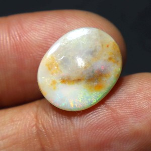 4 Carat Natural Australian <b>Opal</b> Solid Coober Pedy Loose Gemstone Very Good Multi Fire Handmade for Jewelry Making Stone - Product Image 5
