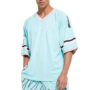 Camiseta Deportiva Ligera con Cuello en V, Malla Transpirable, de Secado Rápido, Nueva, de Alta Calidad - Product Image 1