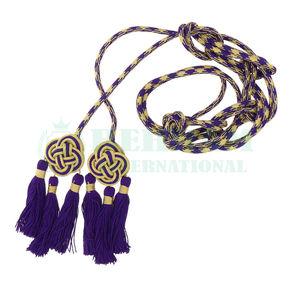 Low Price Gold Liturgical <b>Cord</b> Cincture <b>Flared</b> Tassels Customized Color/Size Lightweight Coated Vestment Accessory Clergy-BEHRAM - Product Image 6