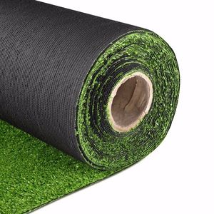 Tappeto Erboso Sintetico Realistico 65x5ft Altezza Lame 3/8" per Interni ed Esterni Giardino Prato Paesaggistico in PE - Product Image 3