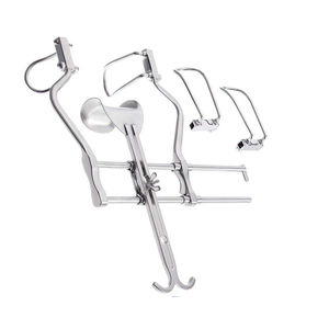 Rétracteur abdominal Balfour 7,62 cm en acier inoxydable avec poignée à boucle creuse et lame courbée par Surgiright Instrument - Product Image 3