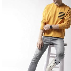 Sudadera informal de moda de otoño e invierno para hombre, ropa de calle con cuello redondo, sudadera de cuello redondo de manga larga con estampado personalizado - Product Image 3