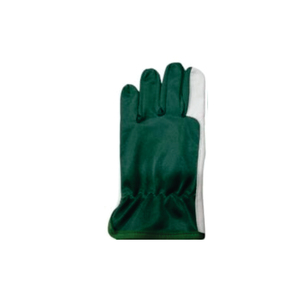 Gants de travail personnalisés en matériau vert et blanc, avec poignet renforcé, antidérapants, anti-chimiques, durables, gants de sécurité généraux - Product Image 5