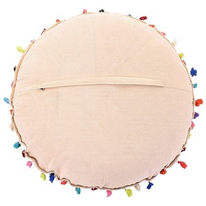 Almohada Decorativa Clásica Vintage Hecha a Mano con Bordado, Diseño de Patchwork, Cierre Invisible con Cremallera, Lavable - Product Image 3