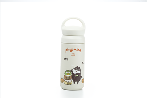 18/8 thép không gỉ chân không cách nhiệt Tumbler với rơm nắp chai nước <span class=keywords><strong>Flask</strong></span> - Product Image 2