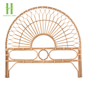 Muebles de Decoración para Dormitorio de Ratán de Alta Calidad, Cabecera de Cama de Ratán Natural, Tamaño Personalizable, Cabecera en Forma de Flor, Ratán 2026 - Product Image 5