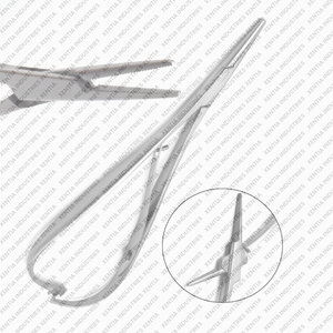 High Performance Mathieu Slim Line Ligature Pliers Needle Holder Narrow Tip Orthodontic Dental Instrument Stainless Steel - Product Image 3