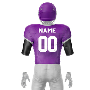Uniformes de fútbol americano sublimados personalizados de alta calidad, producto de moda, conjunto de camiseta y pantalones cortos de fútbol americano - Product Image 6