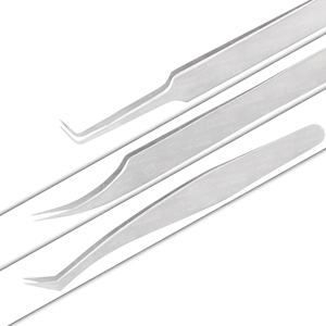 Russian Volume Custom Logo Eyelash Extension <b>Tweezers</b> False Eyelashes Tools Diamond Grip Isolation Eyelash <b>Tweezers</b> - Product Image 3