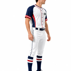 Uniforme de Béisbol para Hombre, Jersey Ligero y Pantalones de Béisbol, Ropa Deportiva Cómoda para Escuelas, Clubes y Ligas - Product Image 3